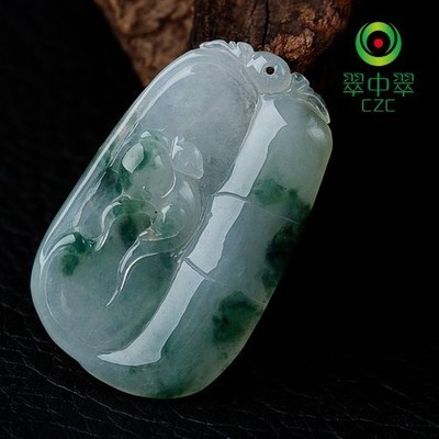 翠中翠天然緬甸翡翠A貨節節高升項鏈 寓意吉祥的東方雅韻